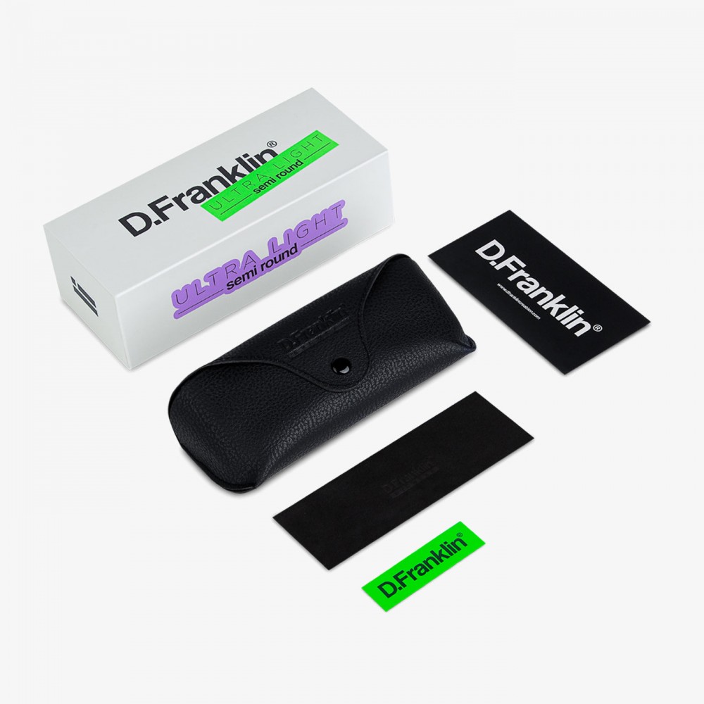 D.Franklin Ultra light s round black / black - Lentila polarizata D.Franklin Ochelari de soare dama