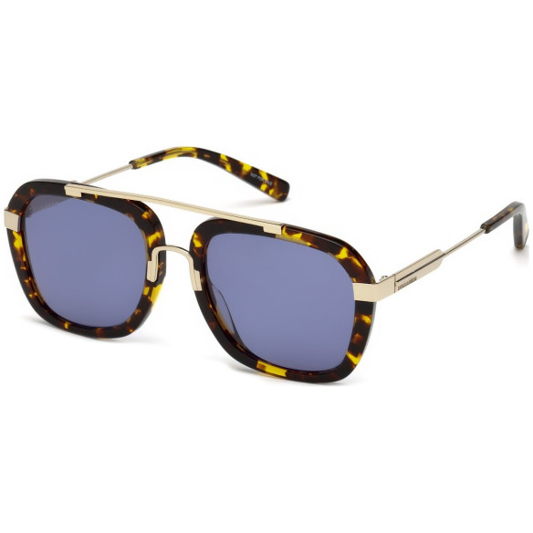 Ochelari de soare, Unisex, Dsquared2 JORDIN DQ0284 52V Havana Dsquared2 Ochelari de soare Barbatesti